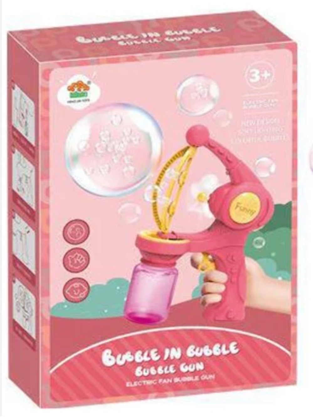 Electric Fan  Bubble in Bubble Toy